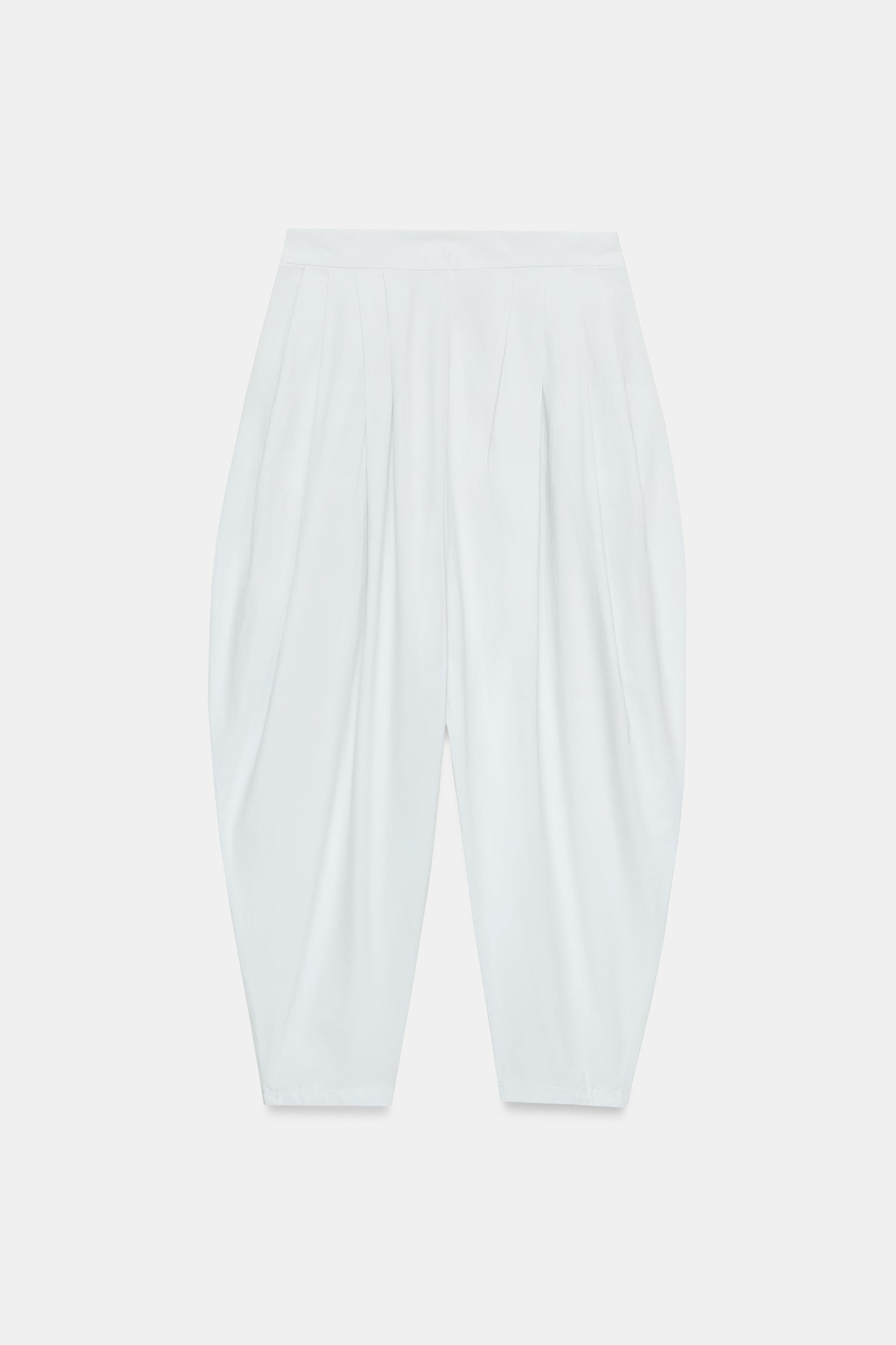 PANTALON AMPlE À PLIS